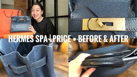 hermes spa bag price.